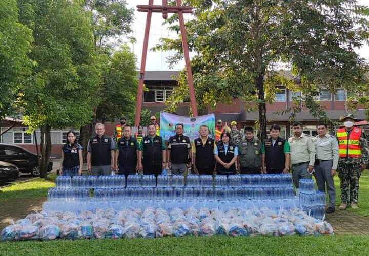 “ทส.๑ เดียว ปราจีนบุรี รวมใจช่วยเหลือผู้ประสบอุทกภัย”